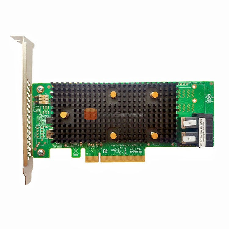 LSI 9440-8i 05-50008-02 Megaraid SAS، SATA، NVMe PCIe RAIDs sff8643 12 جيجا بايت / ثانية