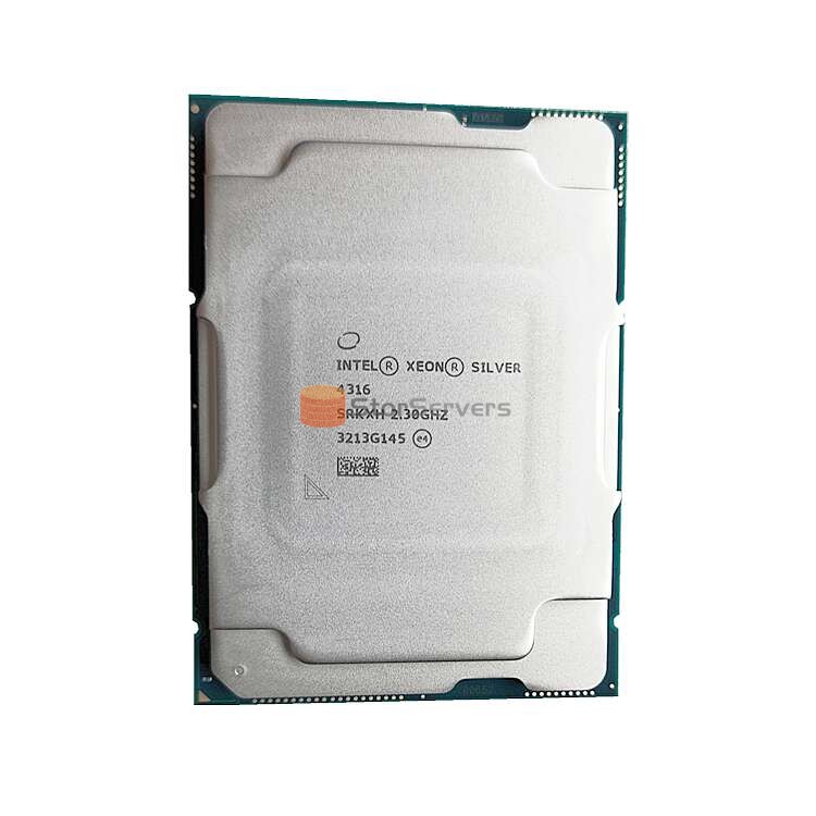 وحدة المعالجة المركزية Xeon Silver 4316 20-Core 40-Thread FCLGA4189 150W معالج 2.3 جيجا هرتز