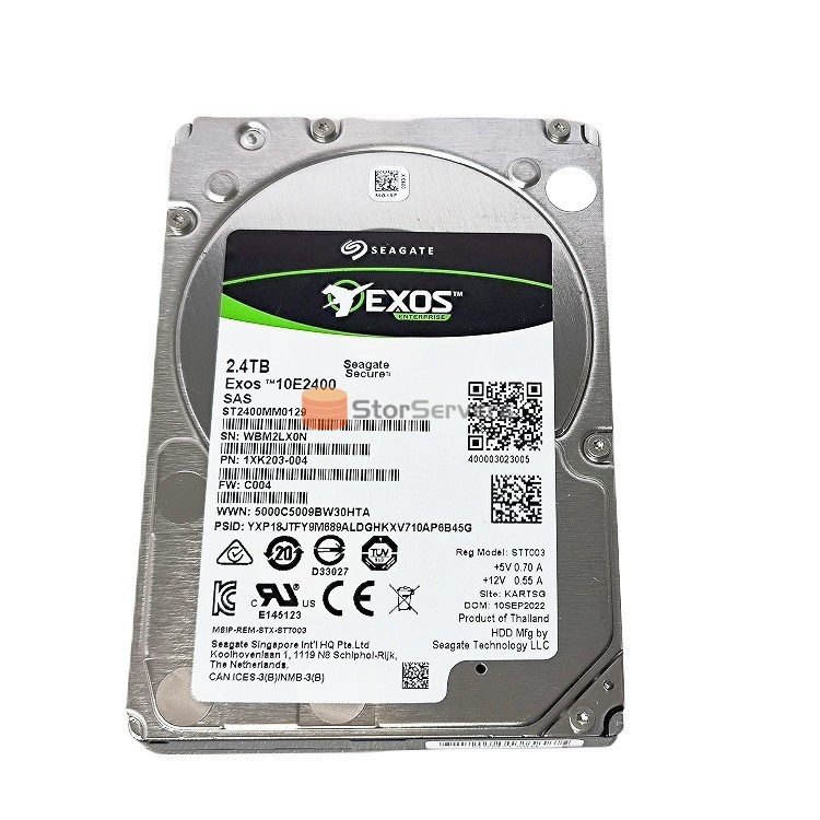 محرك الأقراص الصلبة Seagate ST2400MM0129 SAS للخوادم