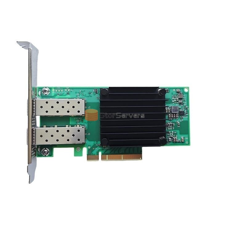 بطاقة واجهة الشبكة MCX512A-ACAT تعمل عبر شبكة إيثرنت بسرعة 25 جيجابت ومنفذ مزدوج SFP28 PCIe3.0 x8