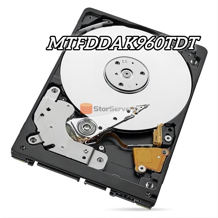 MTFDDAK960TDT محرك أقراص SSD SATA سعة 960 جيجابايت (6 جيجابت / ثانية) 96 طبقة 3D TLC NAND