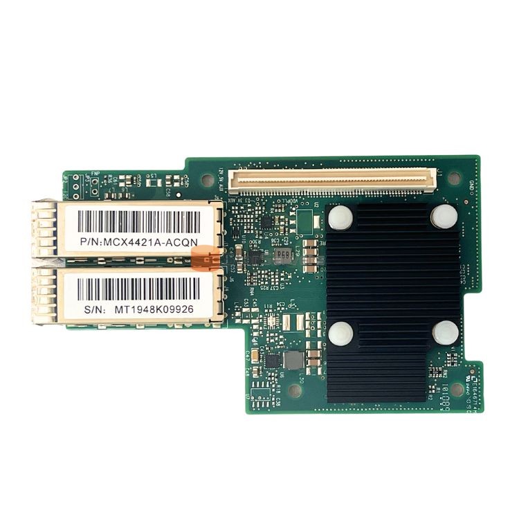 بطاقة واجهة الشبكة MCX4421A-ACQN CONNECTX-4 LX EN 25GBE ثنائية المنافذ SFP28 PCIE3.0 ل OCP