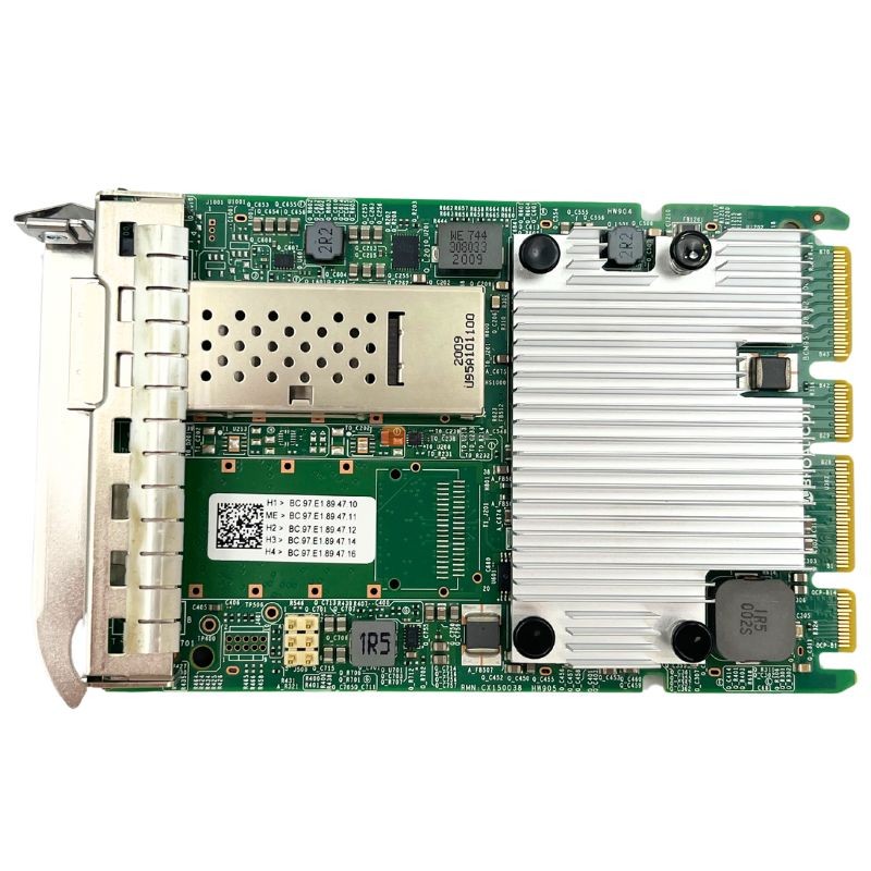 بطاقة الشبكة BCM957504-N1100FY OCP3.0 PCIE4.0x16 منفذ واحد 100G إيثرنت