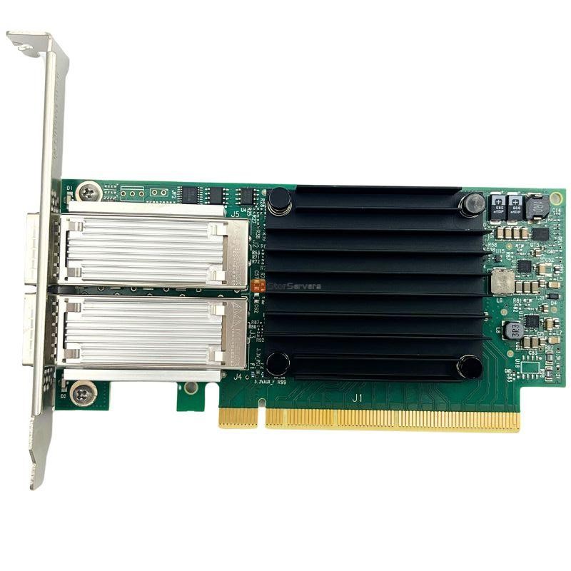 محول خادم إيثرنت بطاقة الشبكة MCX416A-BCAT PCIe 3.0 x16 ثنائي المنفذ 40G / 56G QSFP28