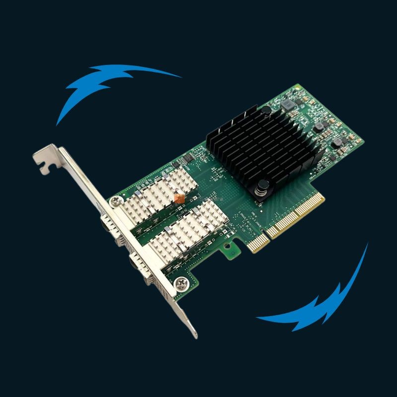 بطاقة الشبكة MCX4121A-ACAT PCIe 3.0 x8 2 منفذ 25G SFP28 إيثرنت