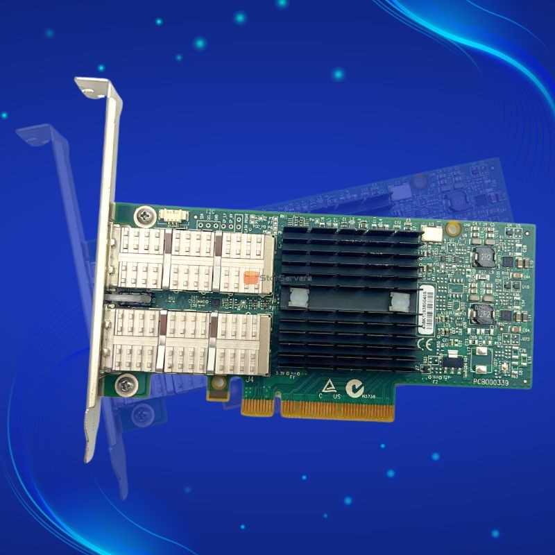 محول خادم إيثرنت Eth40G/IB56G لبطاقة الشبكة MCX354A-FCBT PCIe 3.0 x8