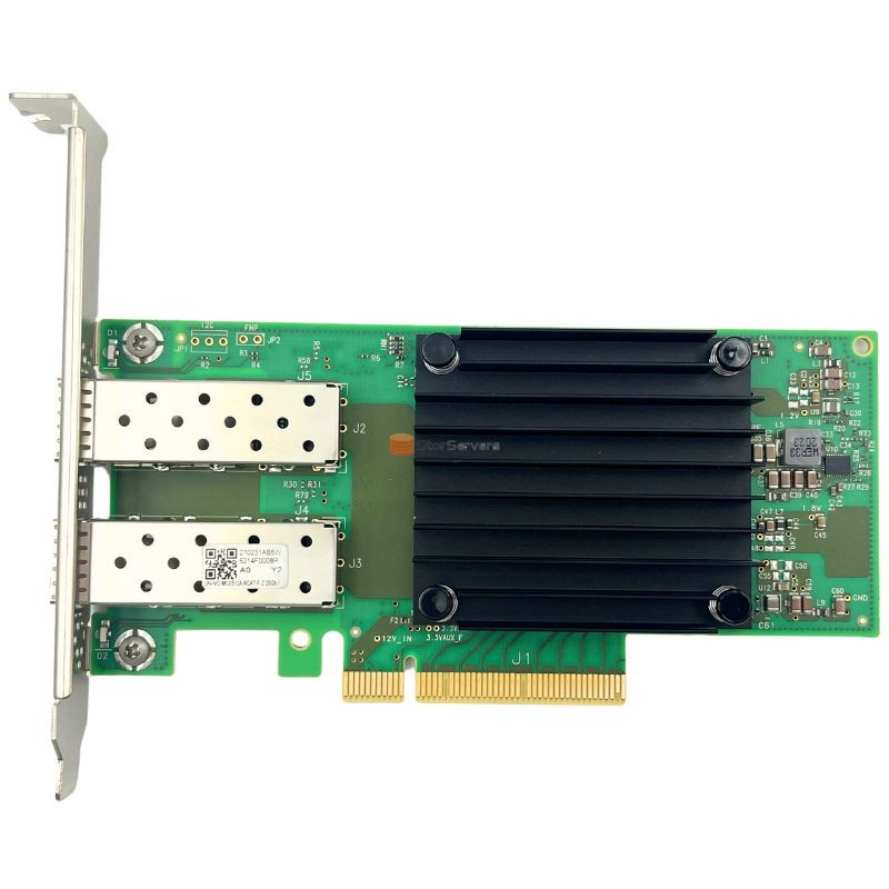 بطاقة واجهة الشبكة MCX512A-ACAT CONNECTX-5 EN 25GBE ثنائي المنفذ SFP28 PCIE3.0 x8