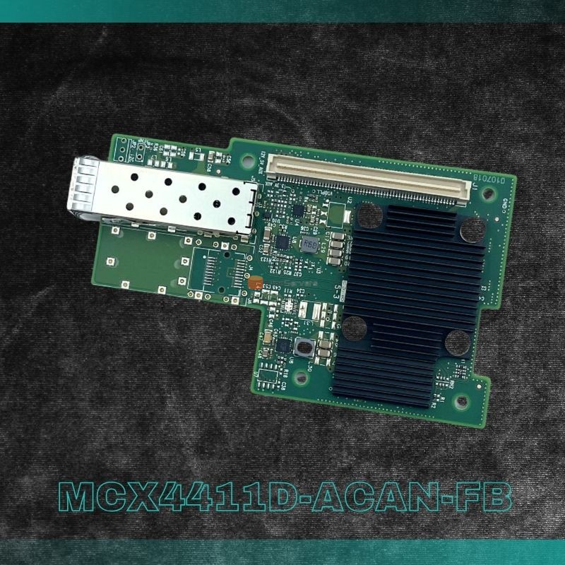 بطاقة الشبكة MCX4411D-ACAN-FB OCP2.0 PCIe 3.0 x8 1 منفذ 25G SFP28 إيثرنت