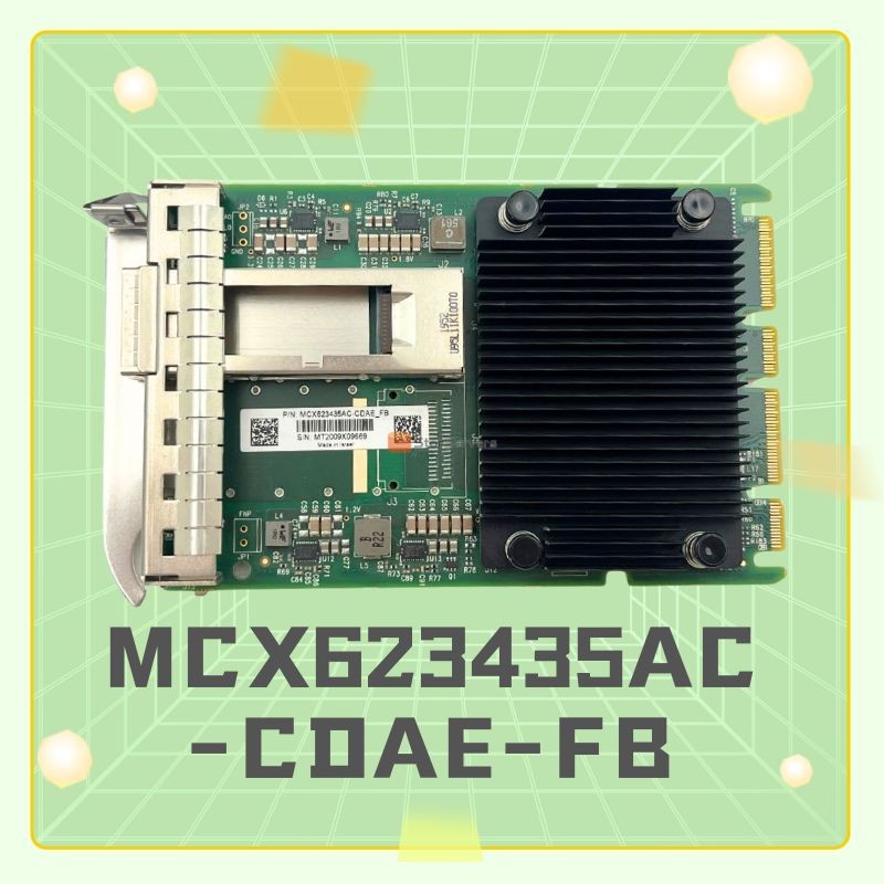 محول الشبكة MCX623435AC-CDAE-FB OCP3.0 100G QSFP56 متوفر في المخزون