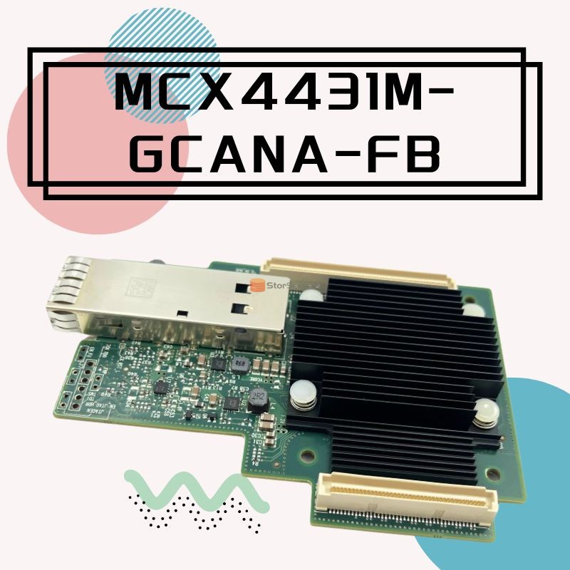 محول الشبكة MCX4431M-GCANA-FB OCP2.0 PCIe 3.0 x8 1 منفذ 50G QSFP28 متوفر في المخزون