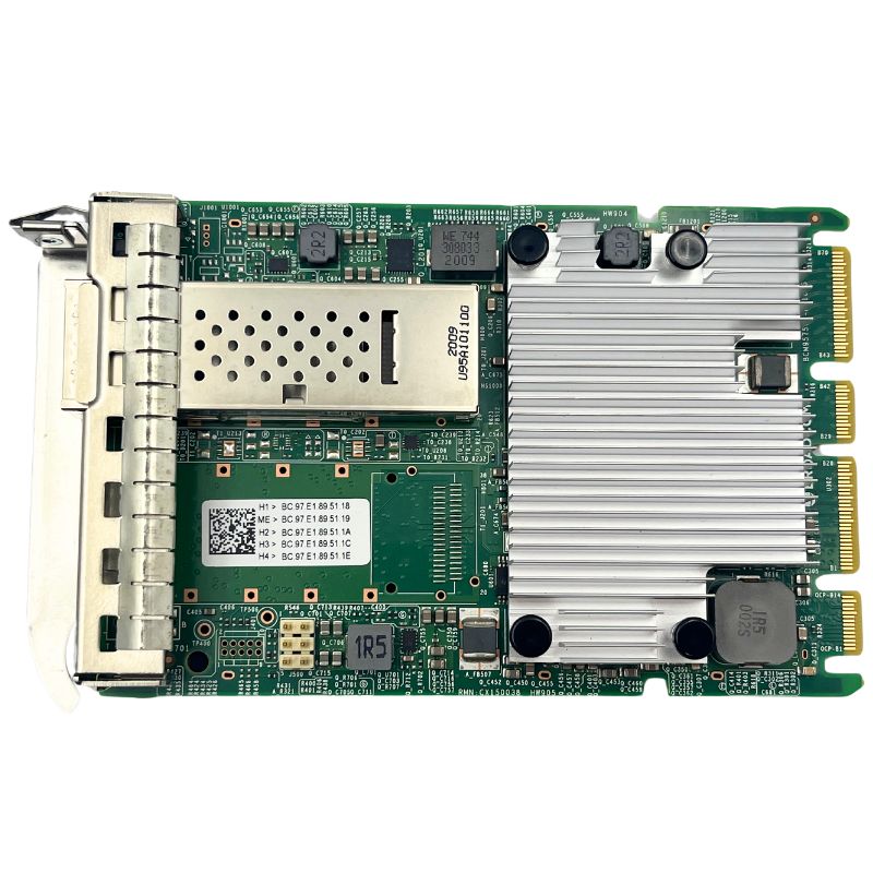 محول شبكة QSFP56 BM957504 N1100FY بسرعة 100 جيجابت / ثانية إيثرنت PCI Express 4.0 x16 OCP 3.0