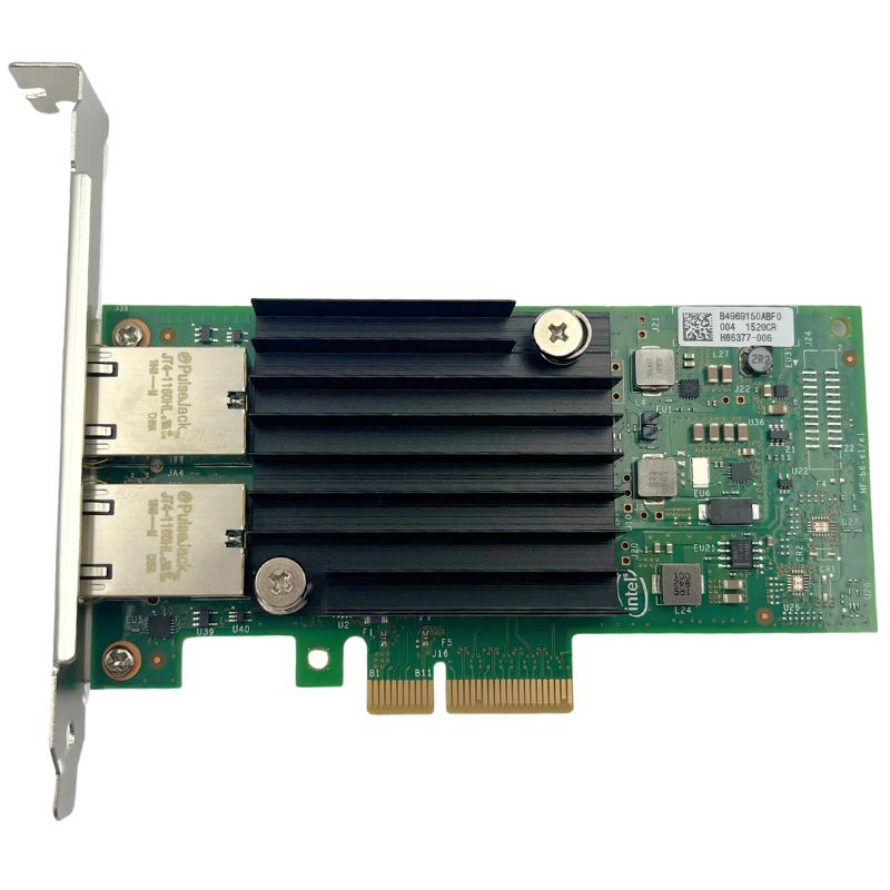 إيثرنت المتقاربة X550-T2 PCIe v3.0 8.0 GT / ثانية × 4 حارة محول الشبكة